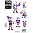 LSU Tigers Family Decal Set Small